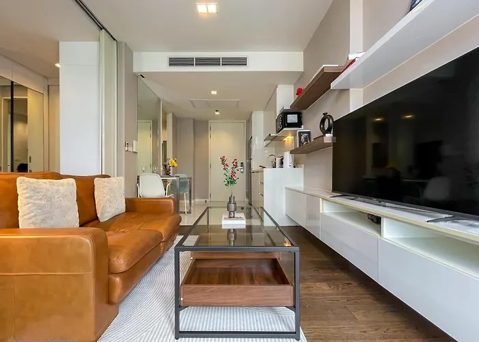 Near Bts L Fully Furnish L Gym And Pool 公寓 曼谷