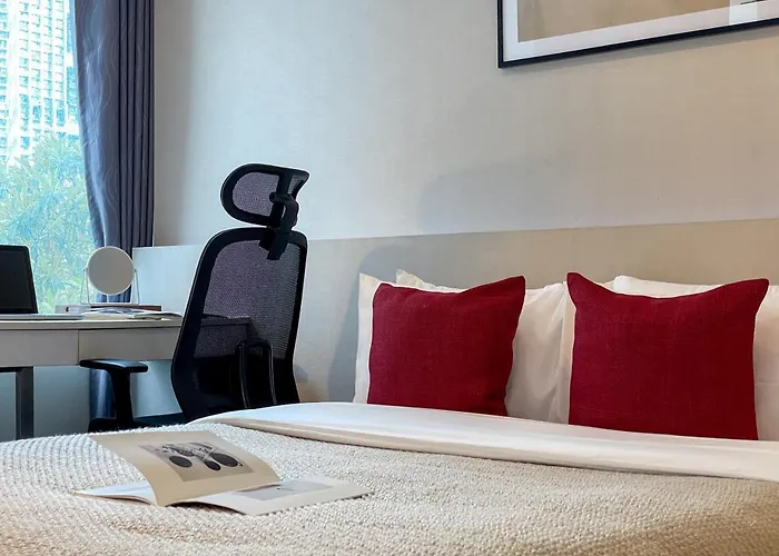 公寓 Near Bts L Fully Furnish L Gym And Pool 曼谷